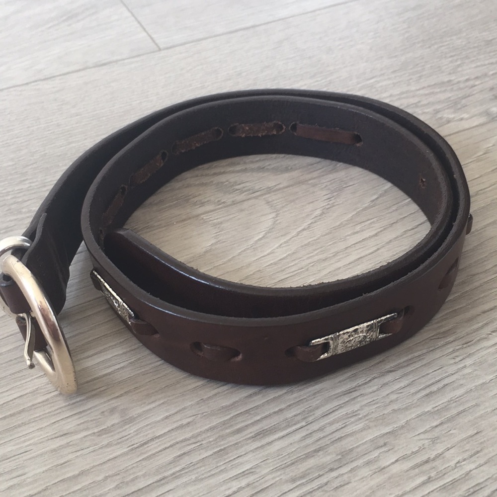 Genuine leather belt The Limited